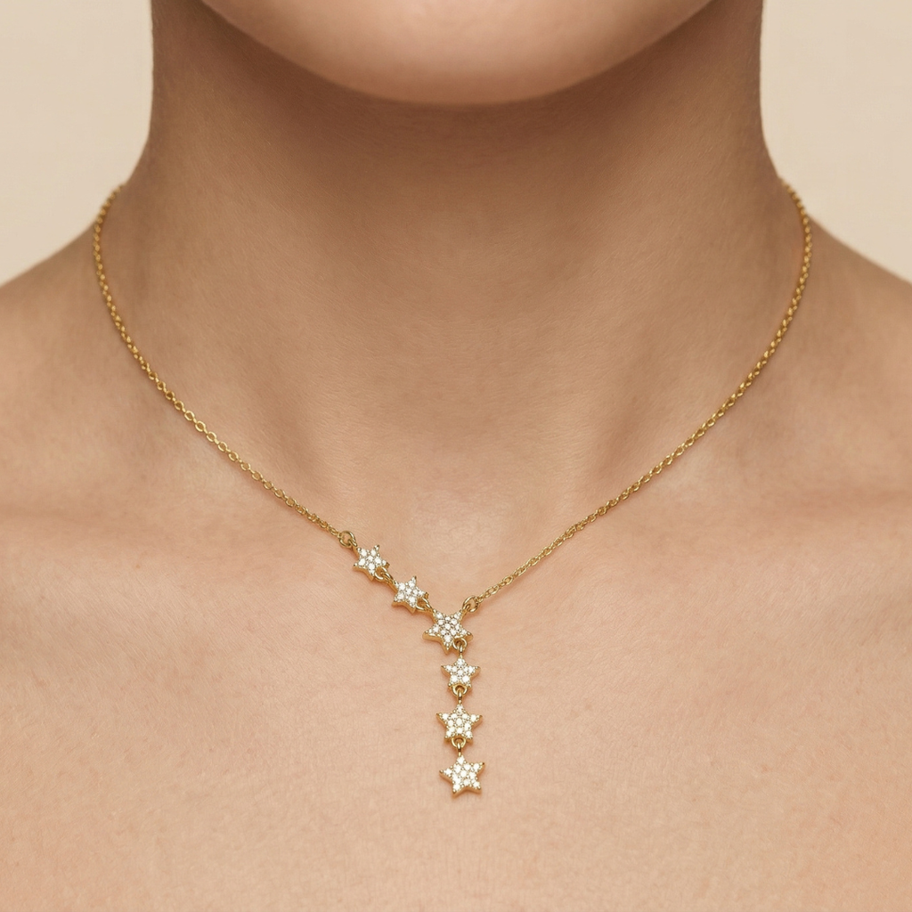 Stellar Cascade Necklace