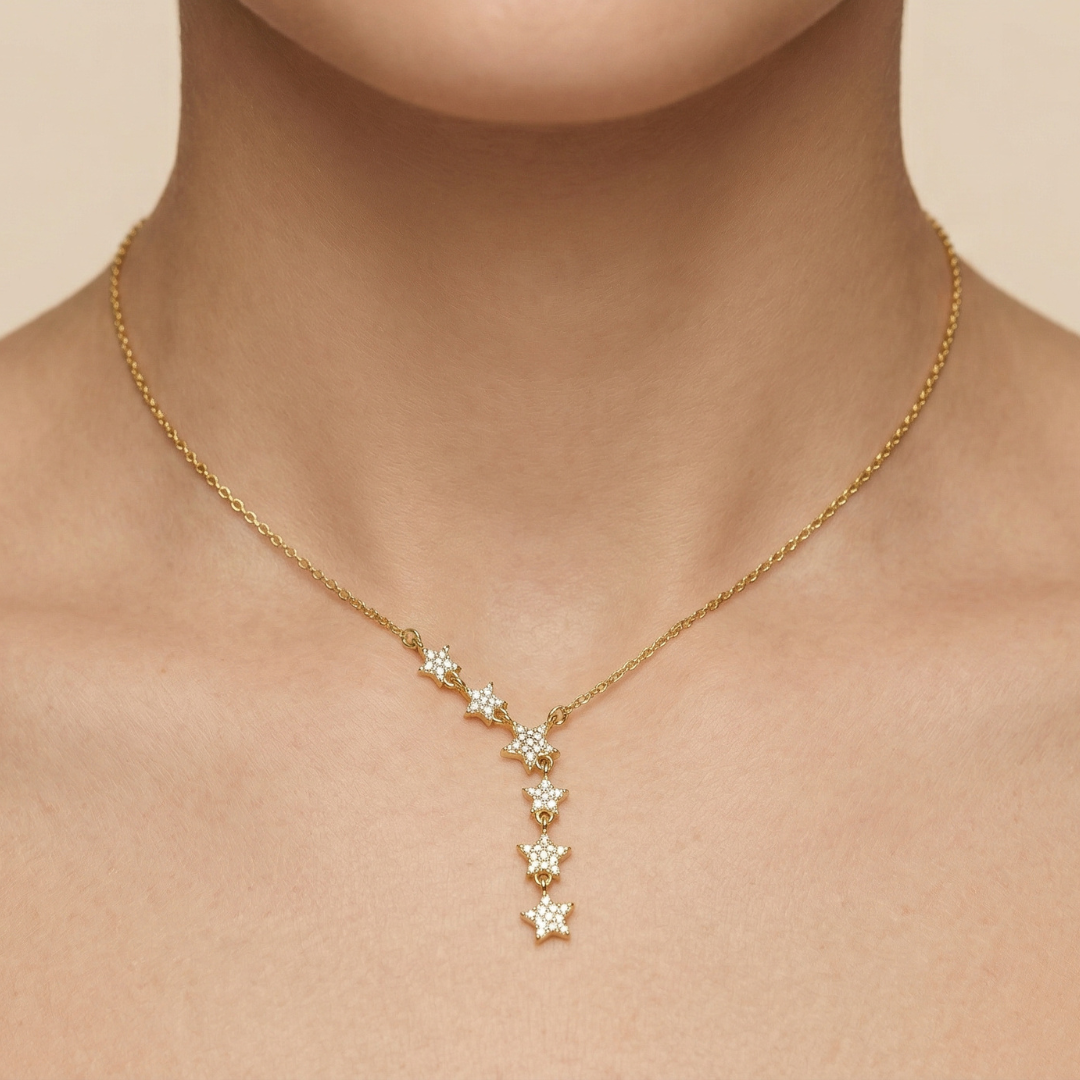 Stellar Cascade Necklace